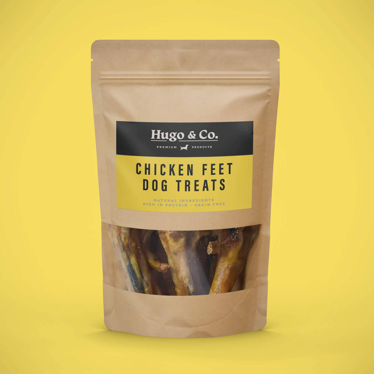 Chicken Feet Dog Treats -75g